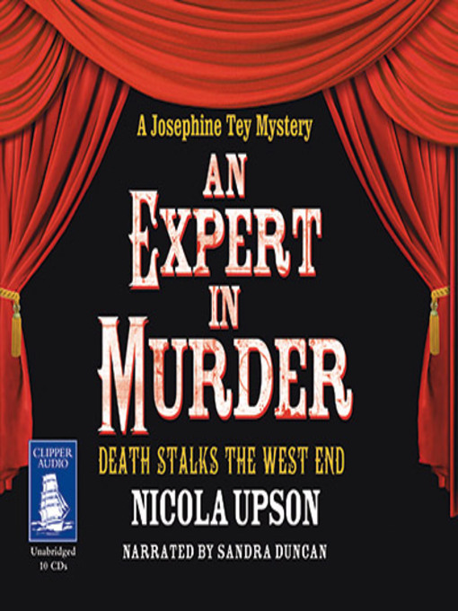 Title details for An Expert in Murder by Nicola Upson - Available